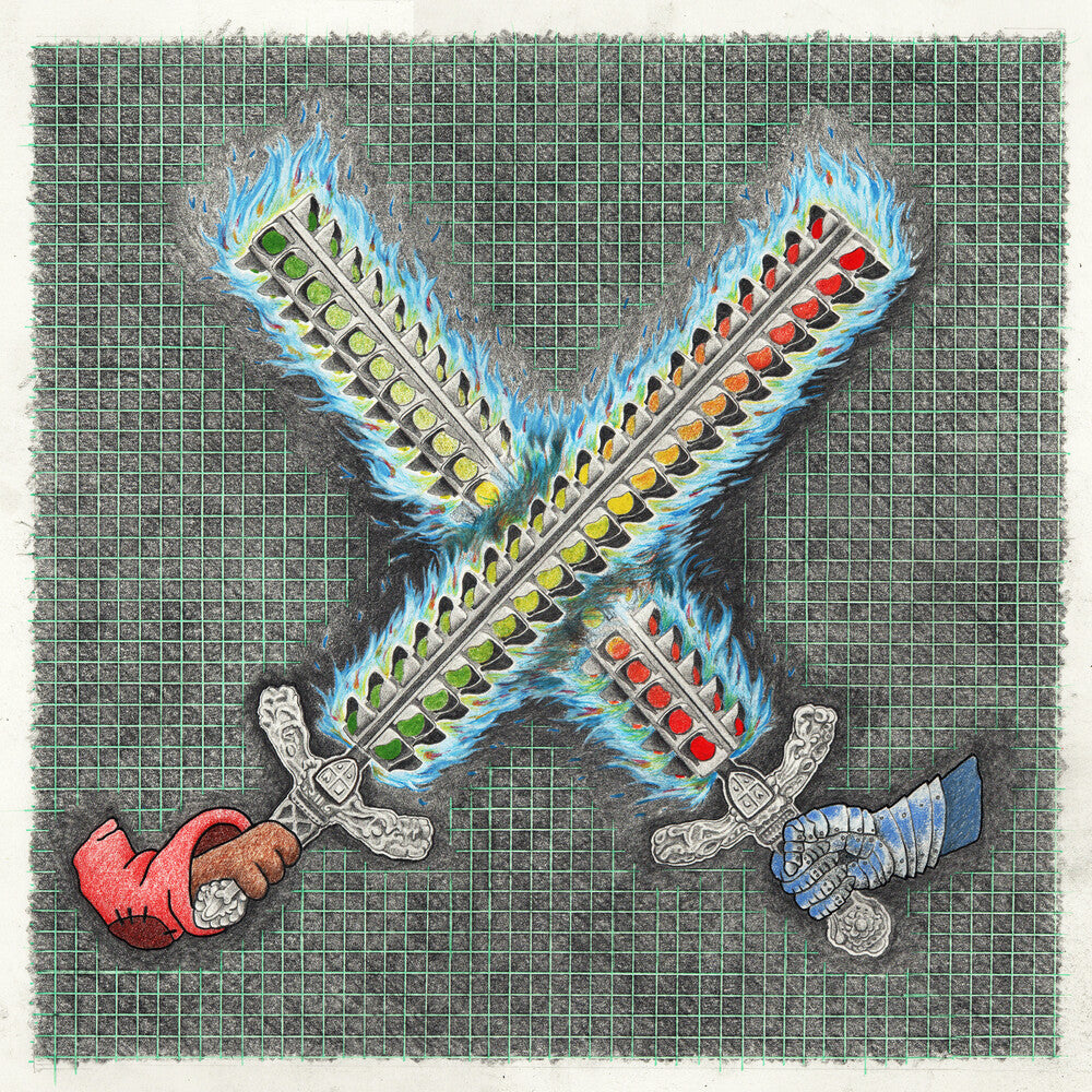 Fievel Is Glauque - Flaming Swords [Colored Vinyl]