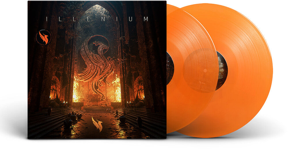 the album cover for Illenium - ILLENIUM [Translucent Orange 2LP]