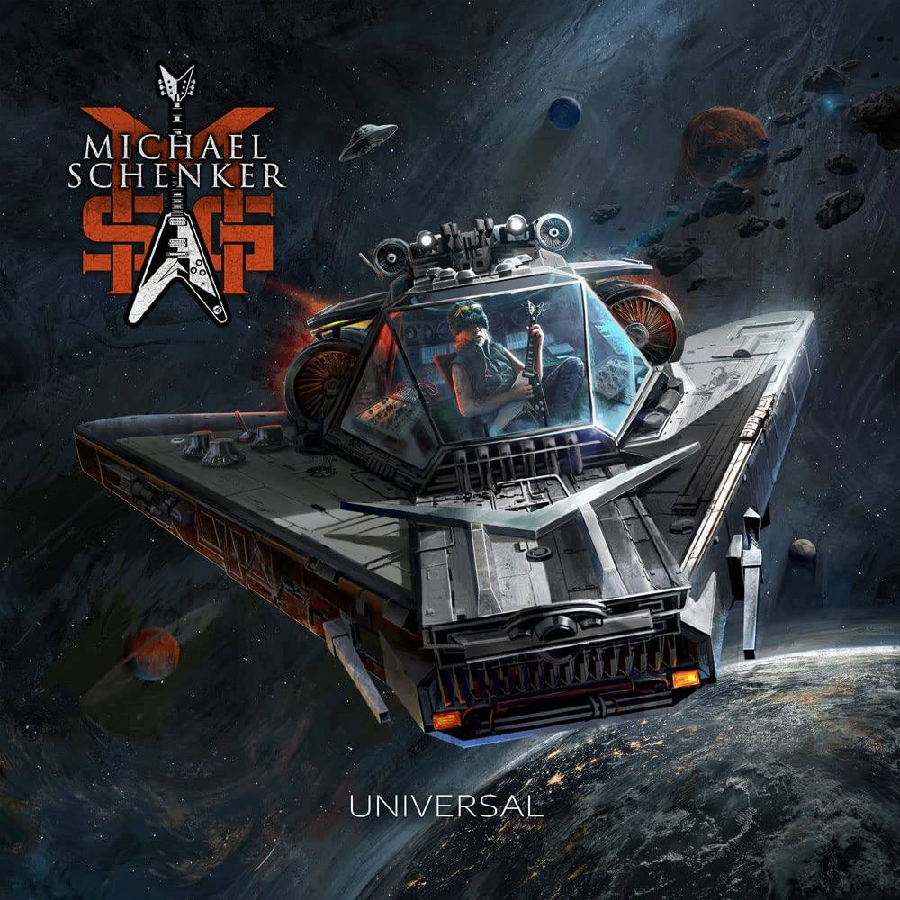 Michael Schenker Group - Universal [Indie Exclusive Limited Edition Red/White/Black Marbled LP]