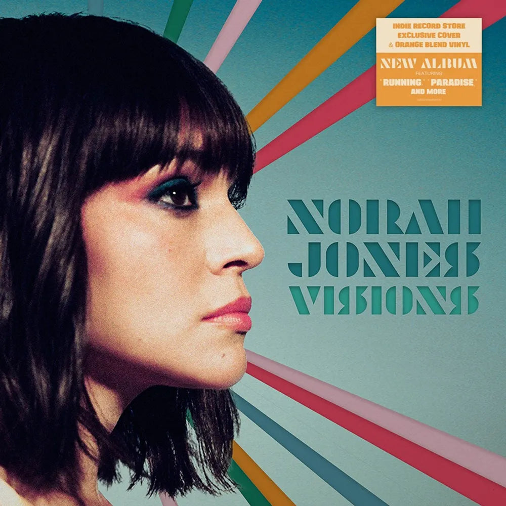 Norah Jones - Visions [Indie Exclusive Limited Edition Orange Blend LP Alternate Cover LP]
