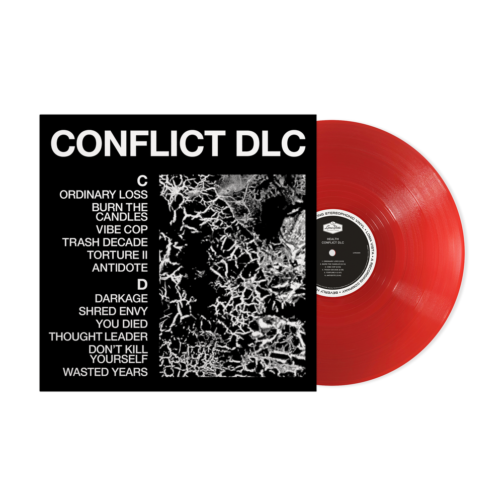 Pre-Order: Health - CONFLICT DLC [Indie Exclusive Translucent Ruby vinyl]