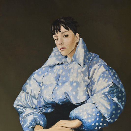 the album cover for Lily Allen - West End Girl  [Indie Exclusive Crystal Clear]