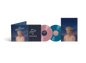 the album cover for Troye Sivan - Blue Neighbourhood 'Ten Years On' - 10th Anniversary [Blush Pink & Aqua Blue]
