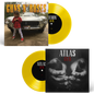 the album cover for Guns N' Roses - Nothin' / Atlas [Canary Yellow 7" Single]