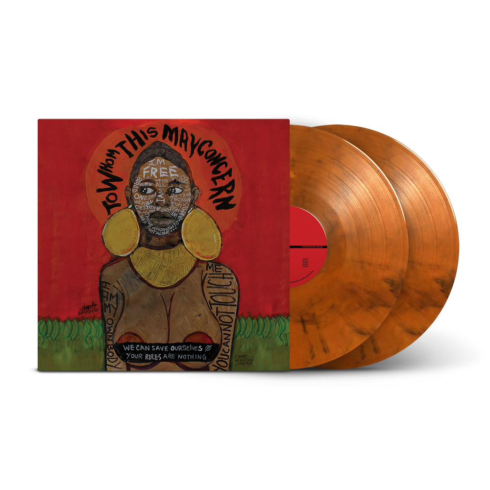 the album cover for Jill Scott - To Whom This May Concern [Indie Exclusive Brown Swirl]