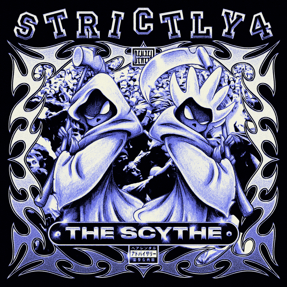 the album cover for Denzel Curry - Strictly 4 The Scythe [Transparent Violet Limited Edition 1st Pressing]
