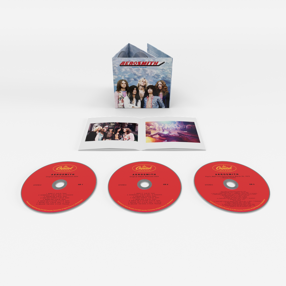 the album cover for Aerosmith - Aerosmith - Legendary Edition [Expanded]