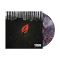 the album cover for Sleeping With Sirens - An Ending In Itself [Black/White/Red Swirl]