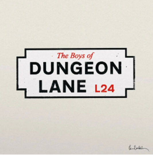 the album cover for Paul McCartney - Boys Of Dungeon Lane (Blue) [Colored Vinyl] [Limited Edition] (Hol)