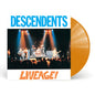 the album cover for Descendents - Liveage! - 2026 [Transparent Orange]