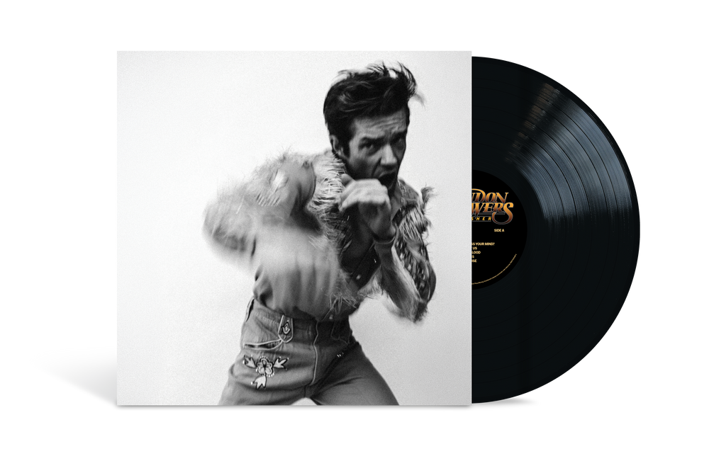 the album cover for Brandon Flowers - THRASHER [Black]