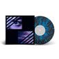 the album cover for Whirr - Whirr & Luster [Black Ice w/ Blue Splatter]
