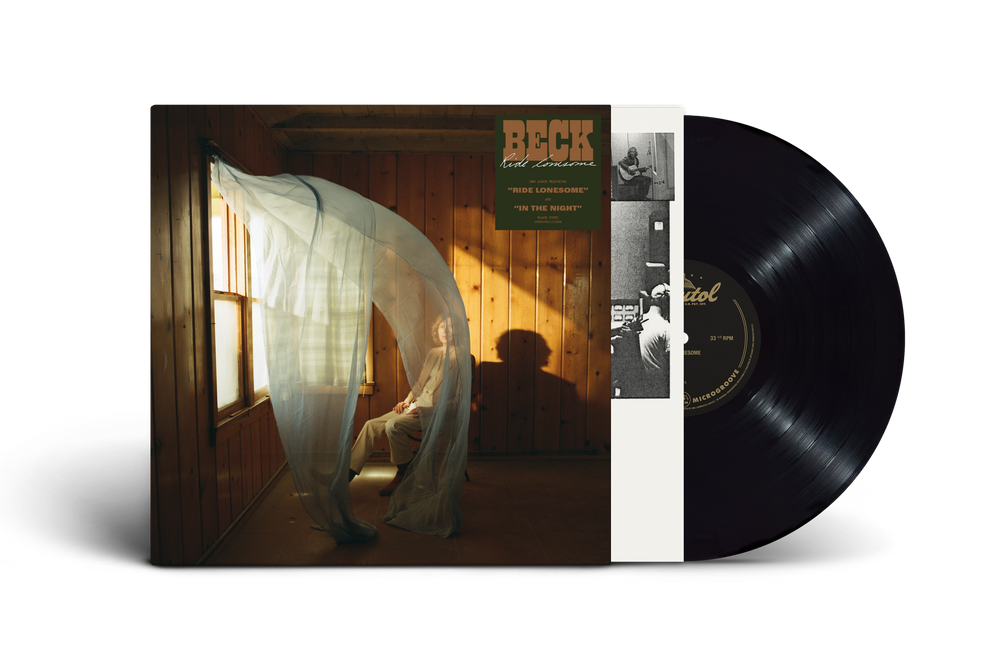the album cover for Beck - Ride Lonesome