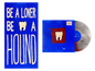 the album cover for Hey, Nothing - Hound [Red Smoke Split Color]