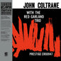 the album cover for John Coltrane - John Coltrane With The Red Garland Trio - Original Jazz Classics Series [180g black tip-on w obi]