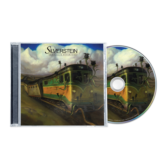 the album cover for Silverstein - Arrivals & Departures [2026]