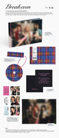 the album cover for ILLIT - BREAK EVEN [BURNING Ver.]