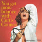 the album cover for Curtis Counce - You Get More Bounce With Curtis Counce!  [Contemporary Records Acoustic Sounds Series] [LP]