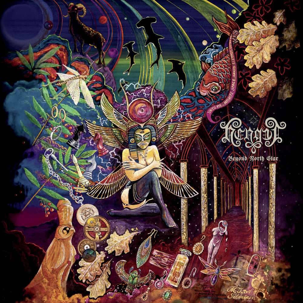 the album cover for Henget - Beyond North Star [Transparent Red LP]