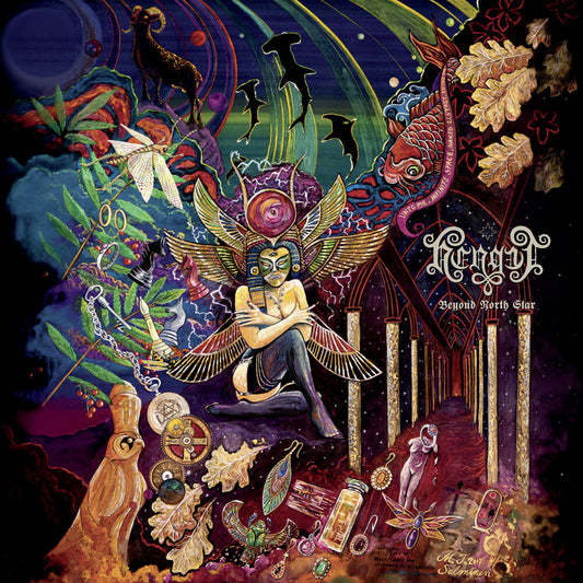 the album cover for Henget - Beyond North Star [Transparent Red LP]