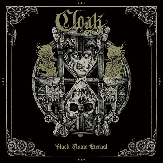 the album cover for Cloak - Black Flame Eternal [Colored Vinyl] (Gol) (Uk)