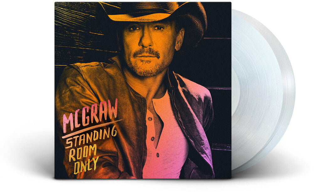 the album cover for Tim McGraw - Standing Room Only [Clear 2 LP]