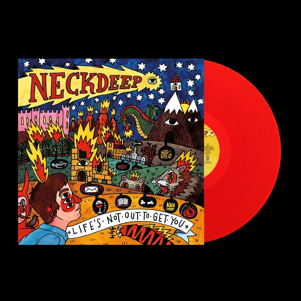 Neck Deep - Life's Not Out To Get You - Blood Red [Colored Vinyl] (Red)