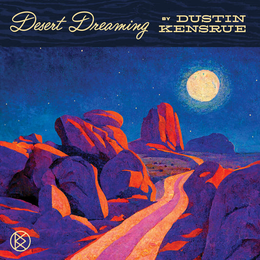 the album cover for Dustin Kensrue - Desert Dreaming