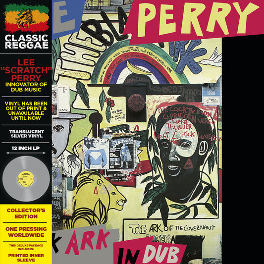 the album cover for Lee Perry - Black Ark In Dub [Colored Vinyl] [Deluxe] [Limited Edition] (Slv) [Remastered]