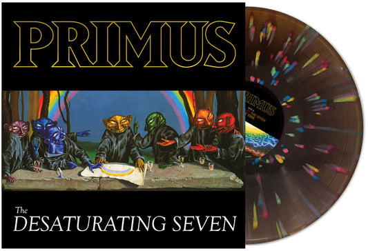 Primus - Desaturating Seven (Midnight Rainbow/ 7th Anniversary Edition) [Gold Foil Stamping/Midnight Rainbow Splatter LP]