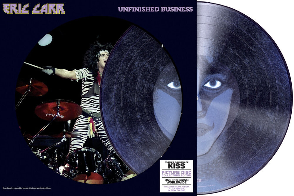 Eric Carr from KISS - Unfinished Business (Pict) (Post) [Remastered] [Reissue]