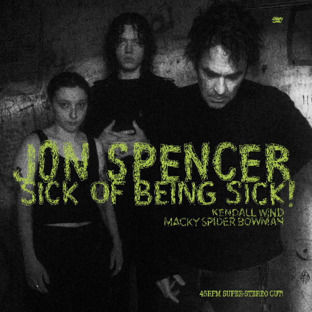 Jon Spencer - Sick Of Being Sick [Clear Vinyl] [Download Included]