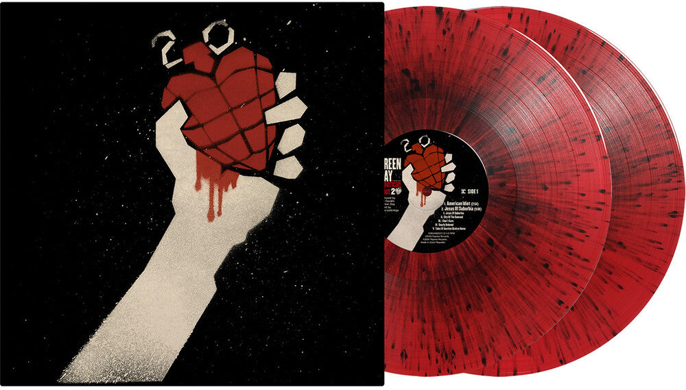 Green Day - American Idiot 20th Anniversary - Deluxe Edition [Red & Black Splatter 2LP]