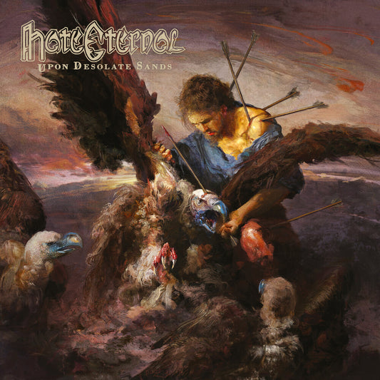 Hate Eternal - Upon Desolate Sands (Blue) [Colored Vinyl] (Gate) [Limited Edition]