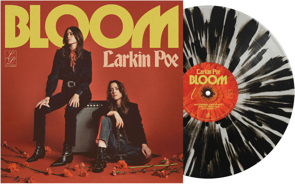 Larkin Poe - Bloom [Indie exclusive Black & white splatter]