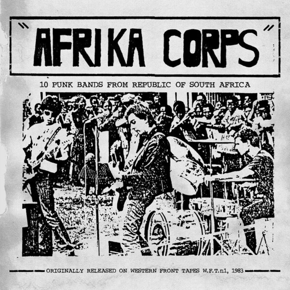 Afrika Corps: 10 Punk Bands From South Africa (Uk) - Afrika Corps: 10 Punk Bands From South Africa (Uk) [LP]