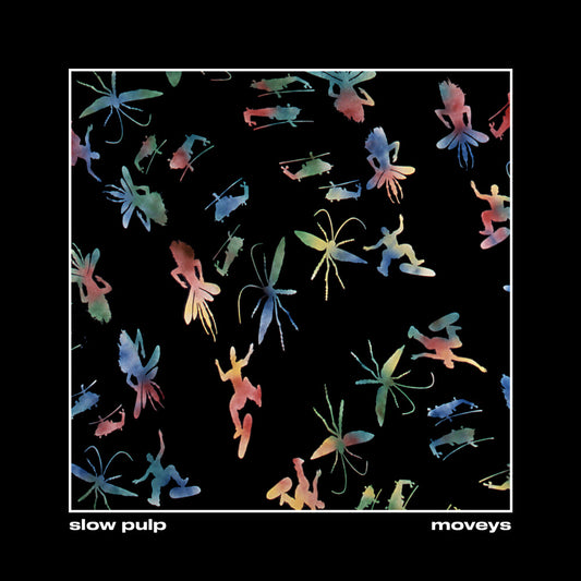the album cover for Slow Pulp - Moveys [Colored Vinyl] [Deluxe] (Wht)