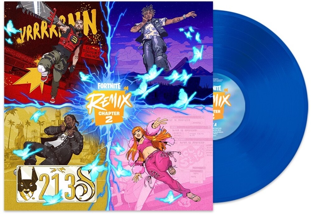 Various Artists - Fortnite Remix Chapter 2 [Indie Exclusive Blue LP]