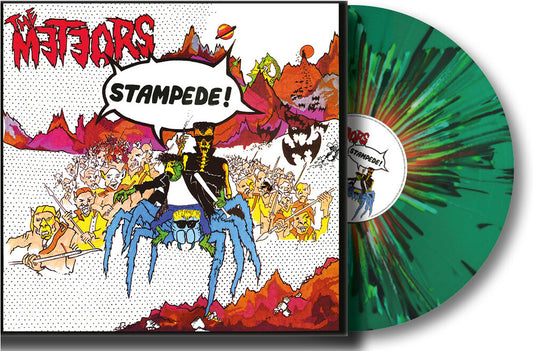 the album cover for Meteors - Stampede - Limited Edition [Colored Vinyl] (Grn) [Indie Exclusive]