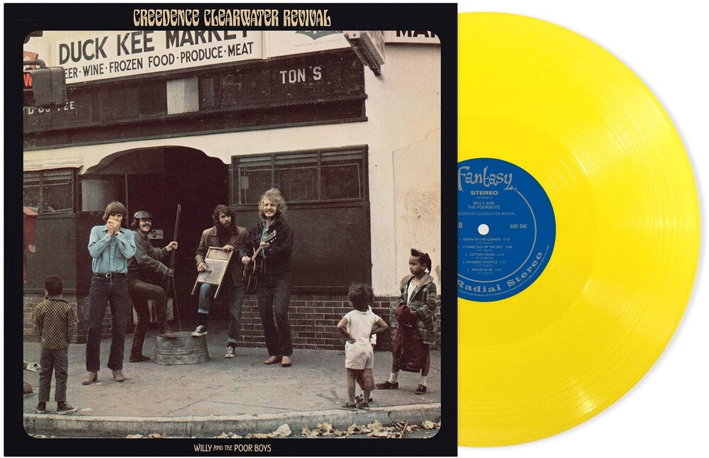 Creedence Clearwater Revival - Willy And The Poor Boys (Remastered 2025) -  [opaque canary yellow vinyl]