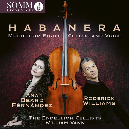 Henri Bailly  Du / De Falla / Endellion Cellists - Habanera - Music For Eight Cellos & Voice [CD]