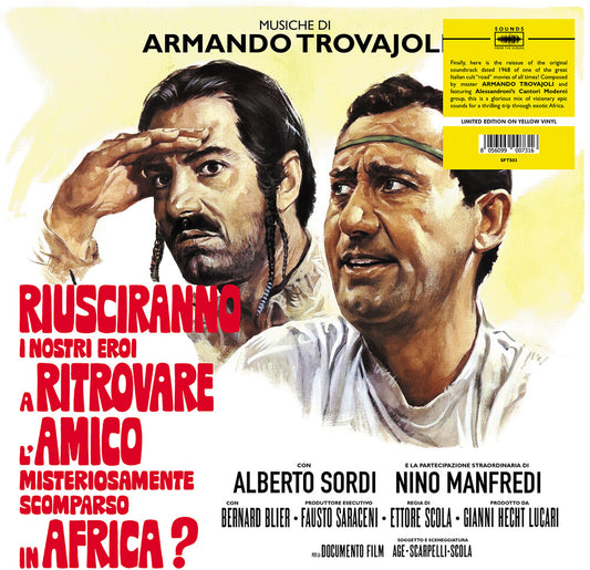 Pre-Order: Armando Trovajoli  (Colv) (Ylw) - Riusciranno I Nostri Ero A Ritrovare L - O.S.T. [LP]
