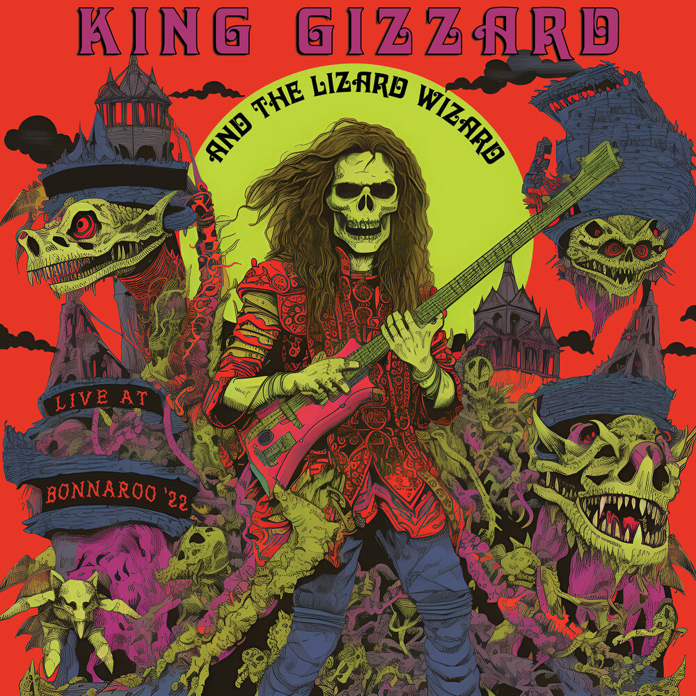 King Gizzard & The Lizard Wizard - Live At Bonnaroo 22 - Red & Yellow [Colored Vinyl] (Gate)