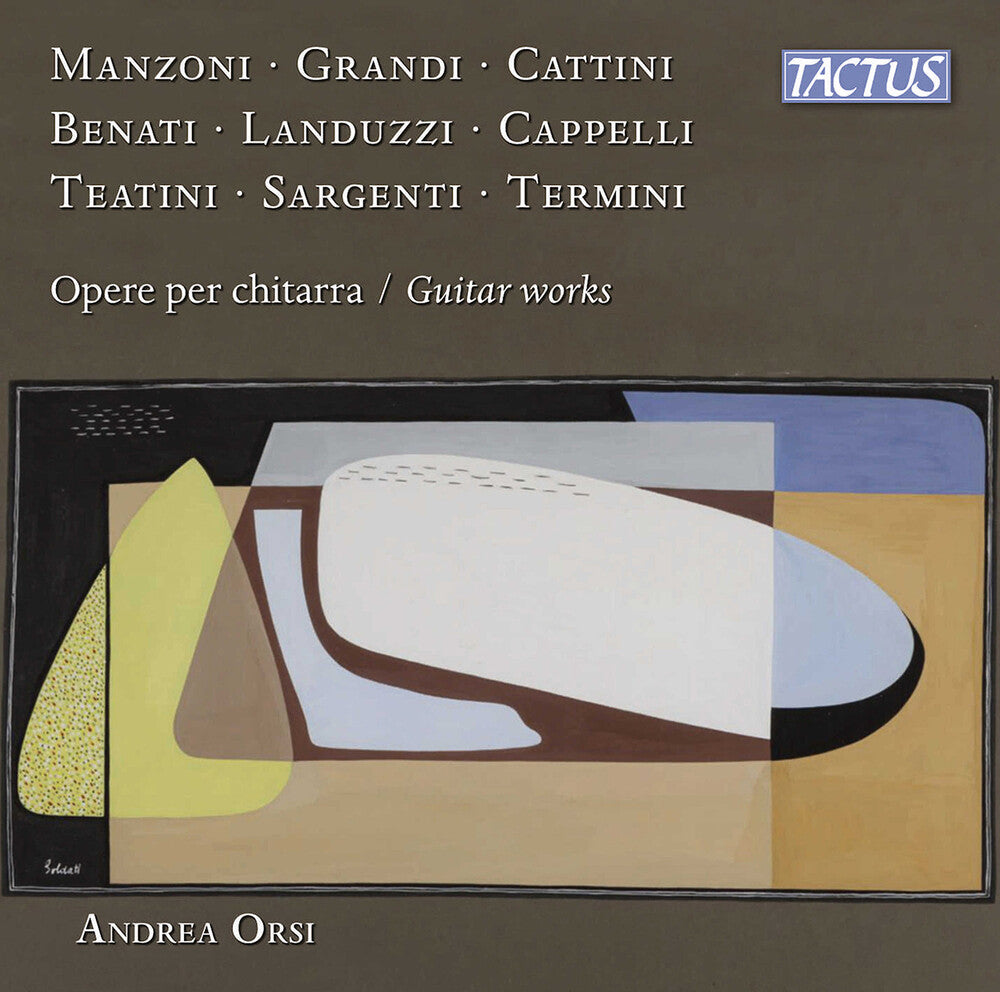 Benati / Cappelli / Cattini - Opere Per Chitarra [CD]