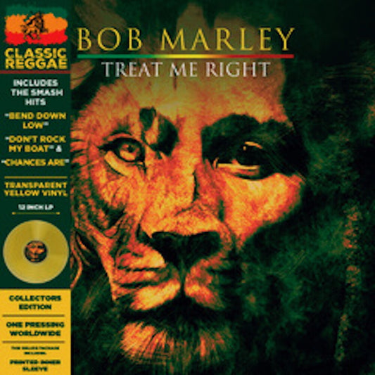 Bob Marley - Treat Me Right [Colored Vinyl] [Deluxe] [Limited Edition] (Ylw) [Remastered]