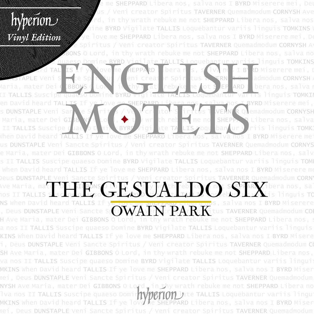 Gesualdo Six /Owain Park - English Motets [Reissue]