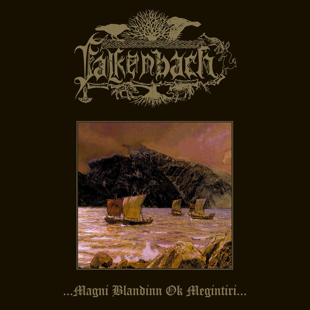 Falkenbach - Magni Blandinn Ok Megintiri - Yellow/Black [LP]