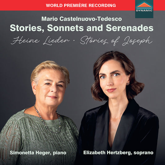 Castelnuovo-Tedesco / Browning / Hertzberg - Stories Sonnets & Serenades / Stories Of Joseph [CD]