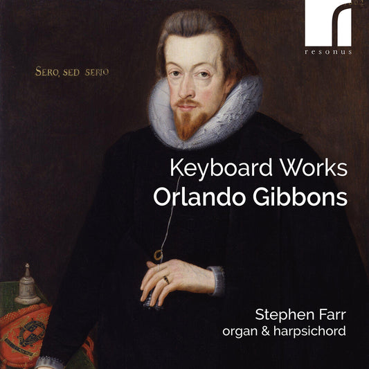 the album cover for Gibbons / Farr - Keyboard Works