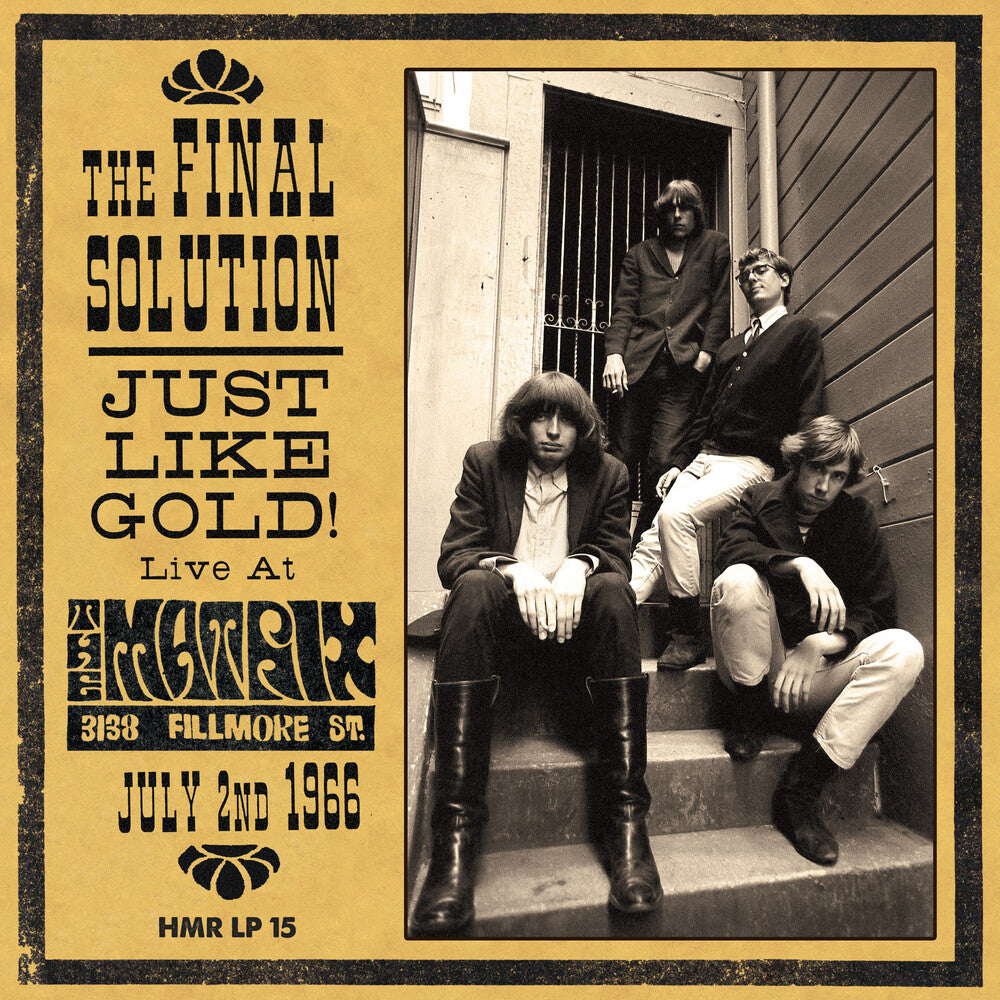 Final Solution - Just Like Gold: Live At The Matrix 1966 [CD]